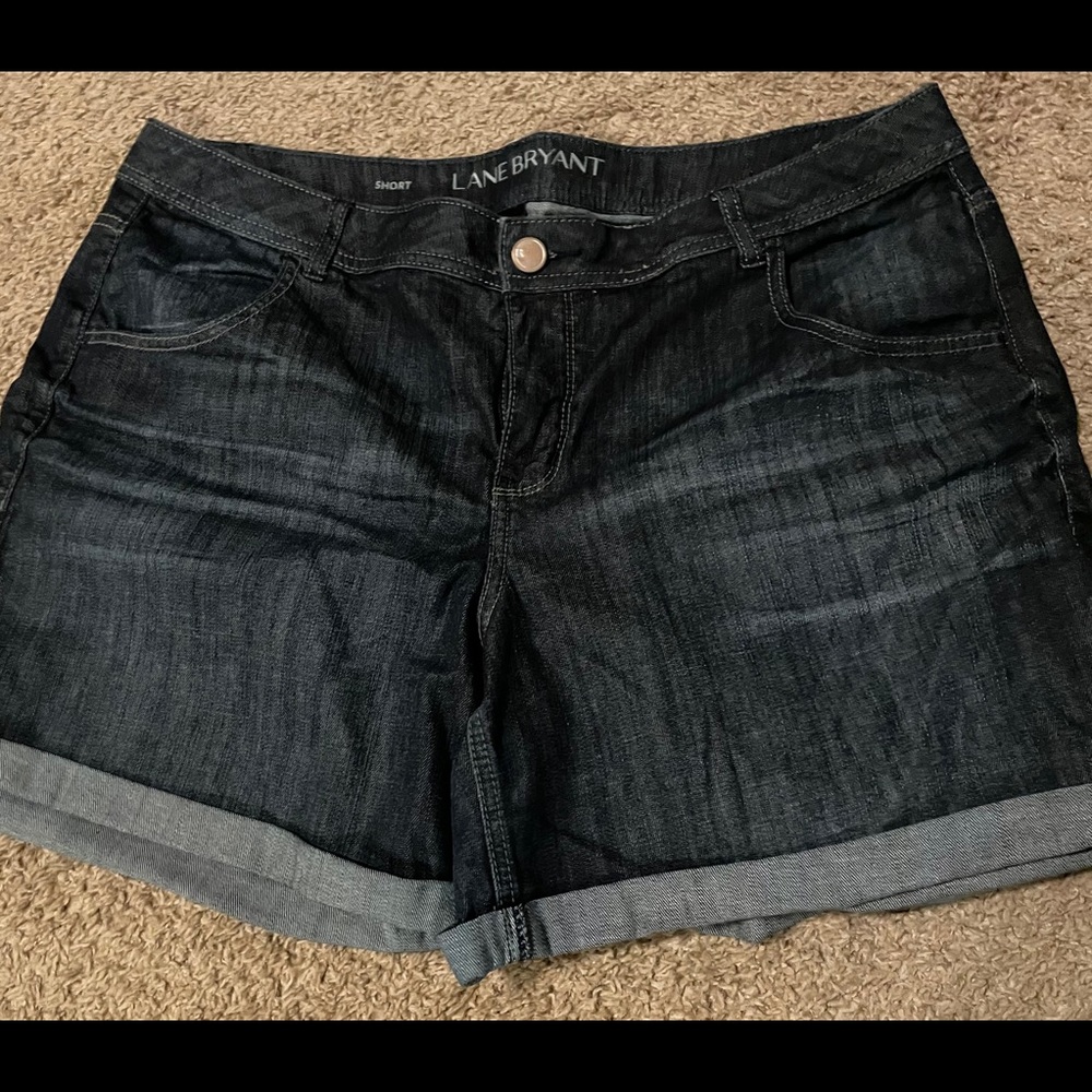 Lane Bryant denim shorts